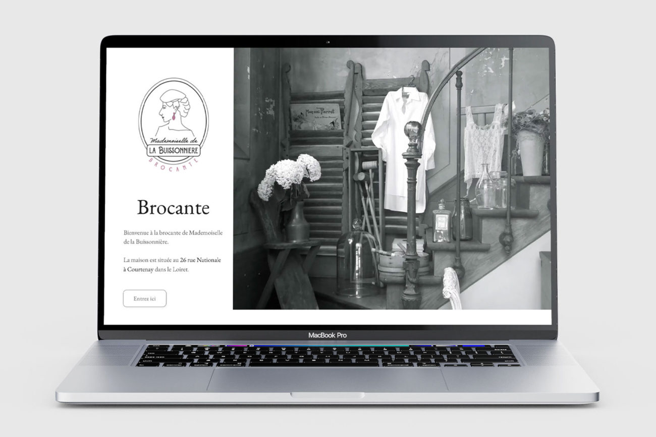Produire un site vitrine avec prise de RDV pour une brocante.