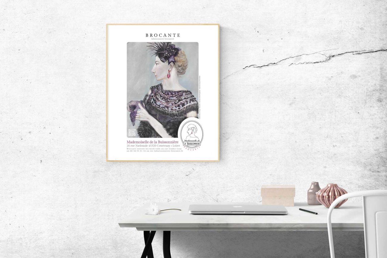 Concevoir une affiche pour une brocante