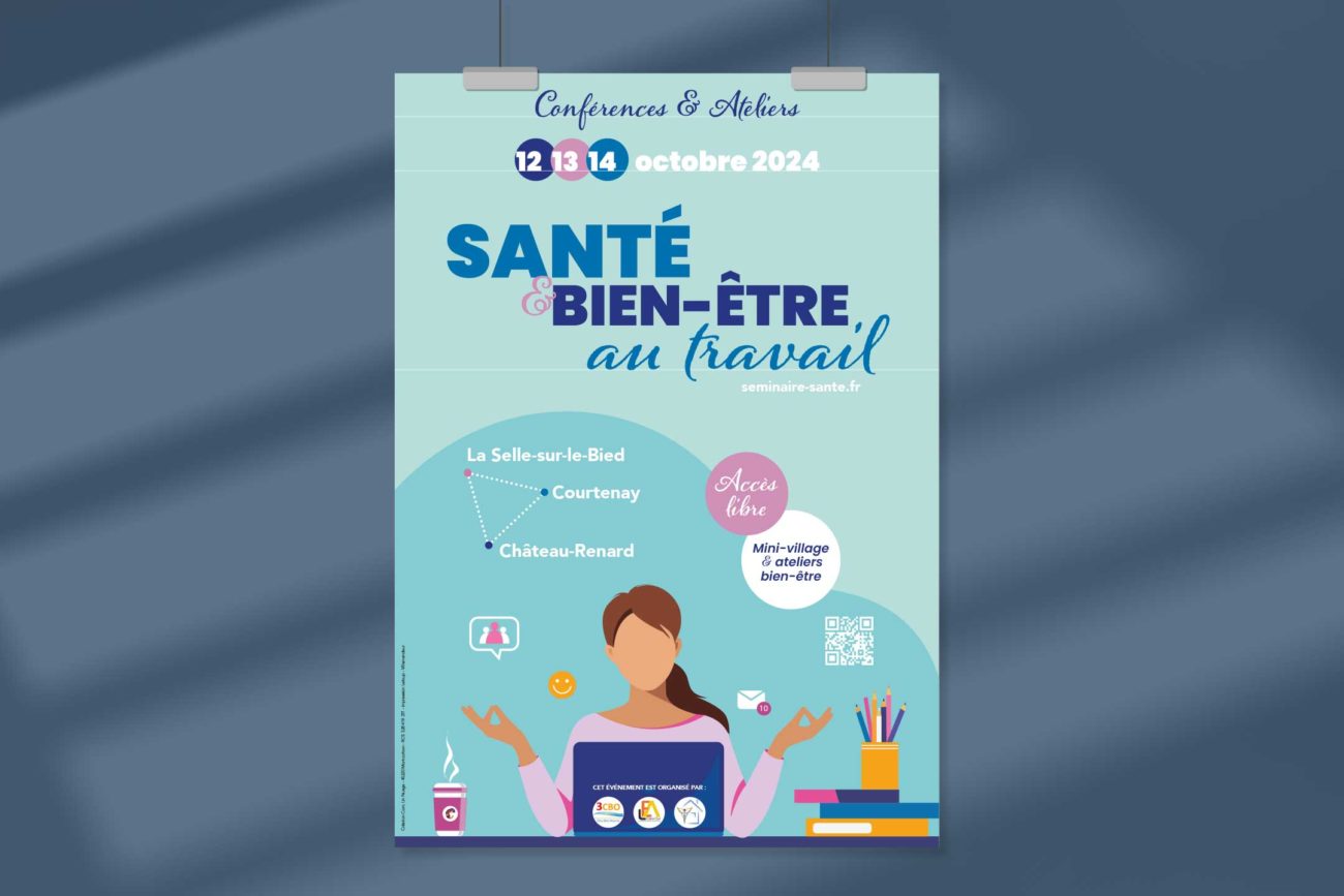 Créer une affiche pour un séminaire santé