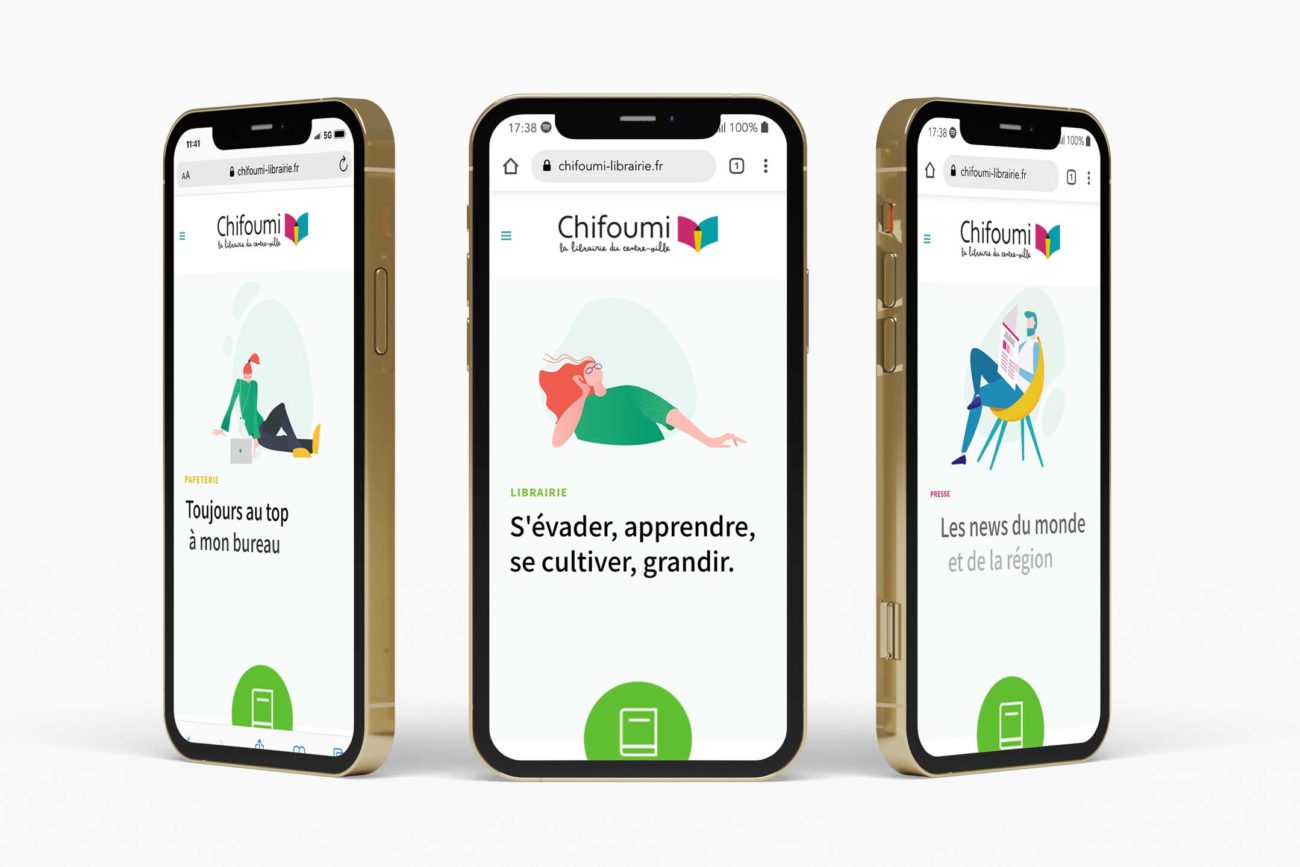 Créer un site responsive pour une librairie avec un calendrier des événements